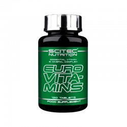 SCITEC Euro Vitamins - 120 tab